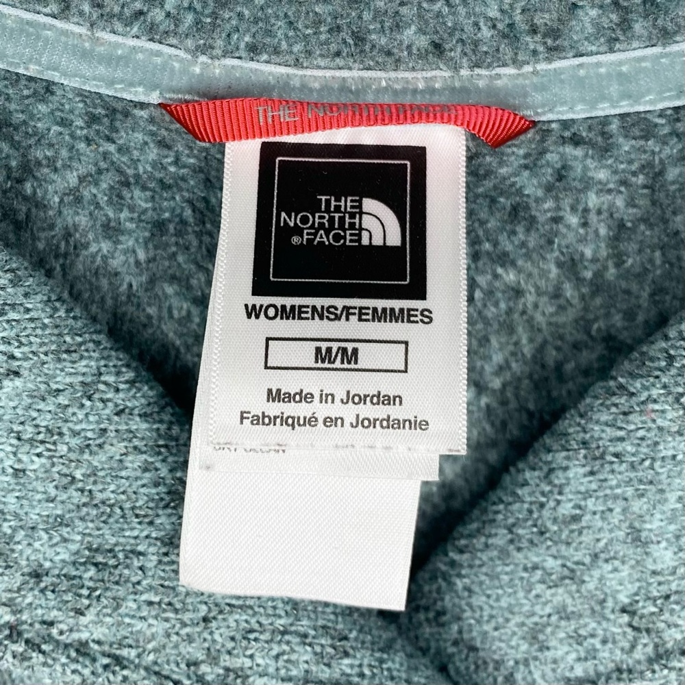 The North Face Teal Knit Toggle Pullover Sweater … - image 6